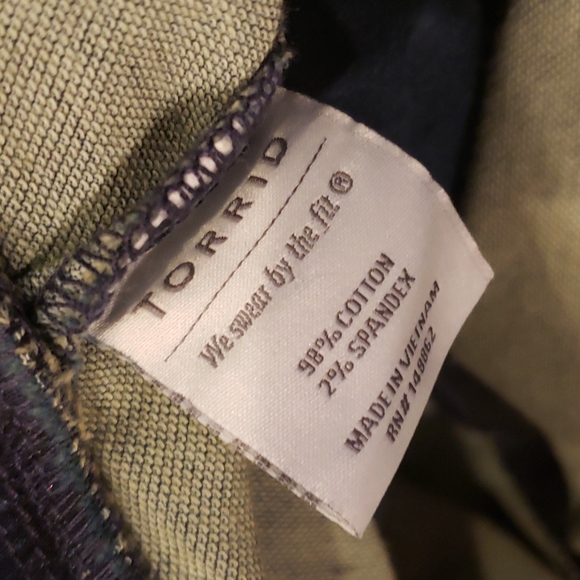 TORRID Dark Wash Indigo Stretch Denim Moto Jean Jacket sz 3X Womens Plus Trucker - Picture 9 of 13